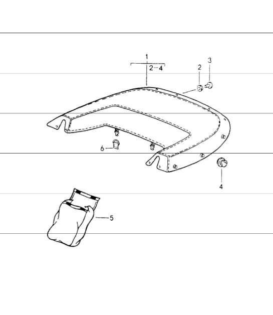 Diagram 811-16 Porsche Macan (95B) MK1 (2014-2018) Body