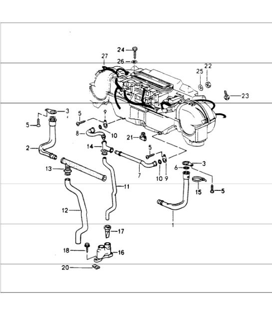 Diagram 813-10 Porsche Cayman 987C / 981C (2005-2016) Carrozzeria