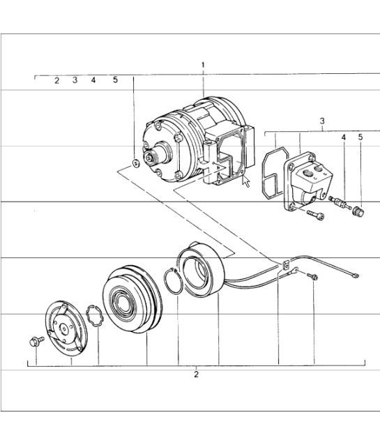 Diagram 813-15 Porsche Macan (95B) MK1 (2014-2018) Carrosserie