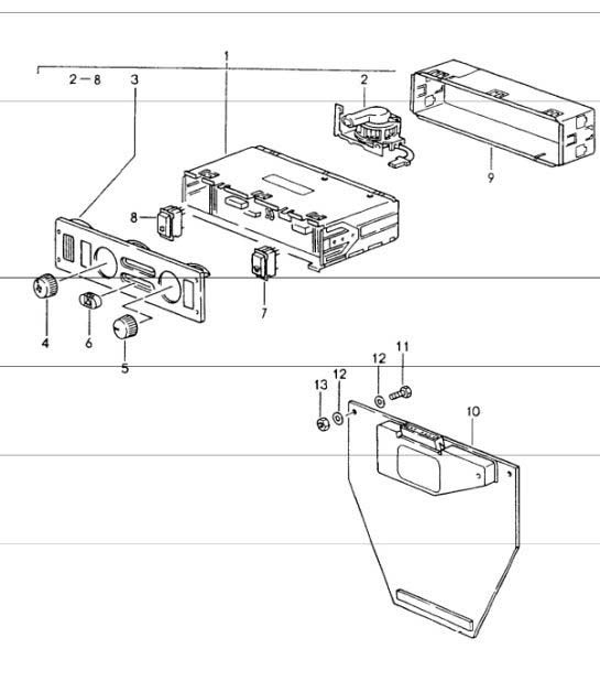 Diagram 813-40 Porsche 992.1  Carrera 4 Cabriolet 3.0L 2019-24 Carrosserie