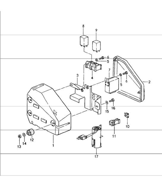 Diagram 901-05 Porsche 944 (1982-1991) 