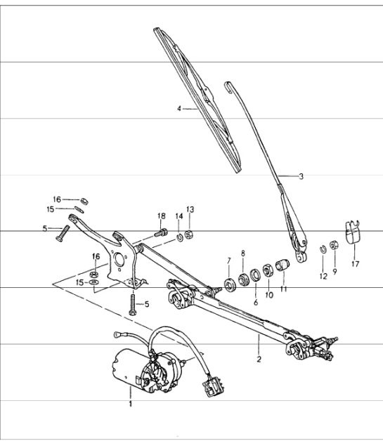 Diagram 904-00 Porsche 970.1 Panamera V6 3.6L 2WD 2009-13 Materiale elettrico