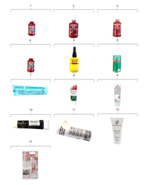 Liquido di fissaggio / Composto sigillante / Agente conservante / Liquido di fissaggio 968 1992-95