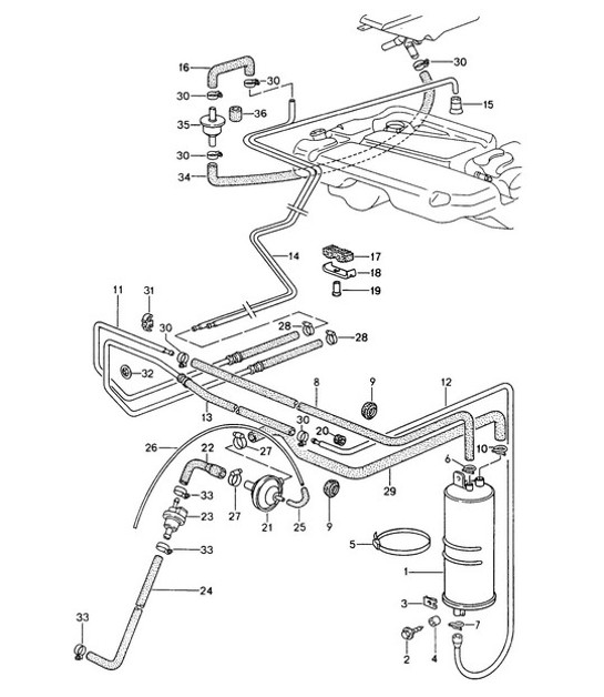 Diagram 201-020 Porsche 992.2 GT3 2025>> 