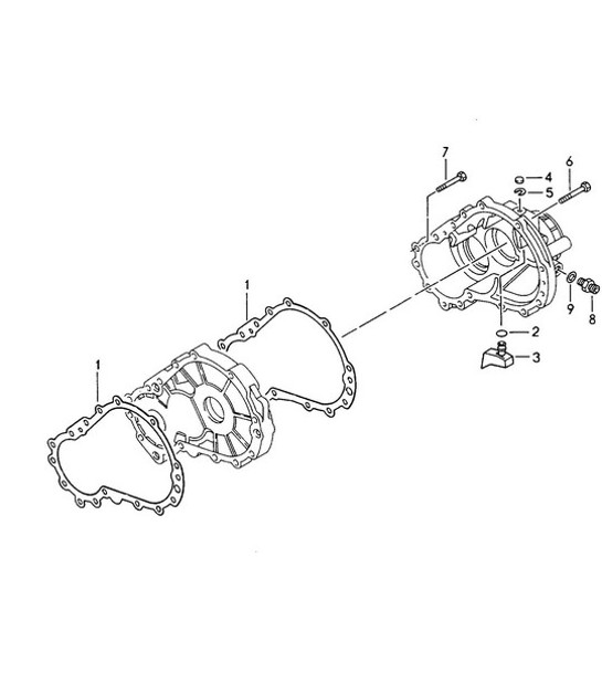 Diagram 320-002 Porsche 997 MK1 TURBO 2007-09 传播