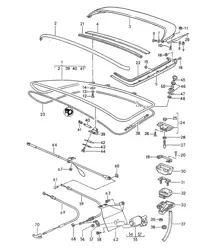 Couvercle arrière / Aileron arrière 968 1992-95