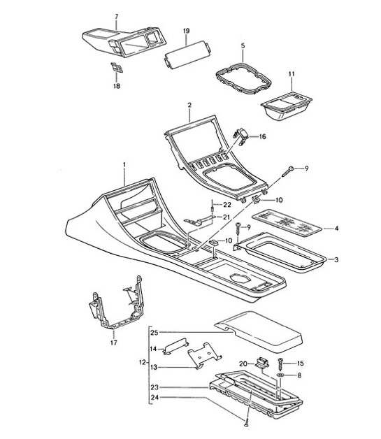 Diagram 809-001 Porsche 992.1 Turbo 3.8L 2020-24 