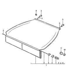 Copertura vano bagagli 968 1992-95
