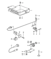 Impianto elettrico motore - 2 - 968 1992-95