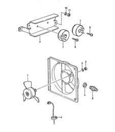 Electric fan 968 1992-95