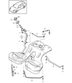 Fuel System, Exhaust System Panamera 970 MK1 (2009-2013)