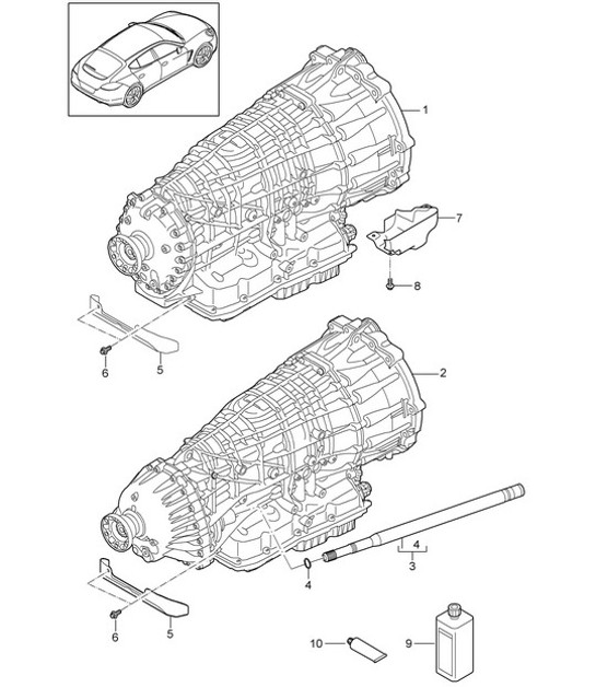 Diagram 320-000 Porsche 944 (1982-1991) 