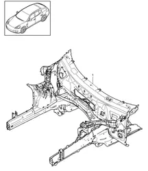 Parte anteriore Panamera 970 (G1) 2010-16