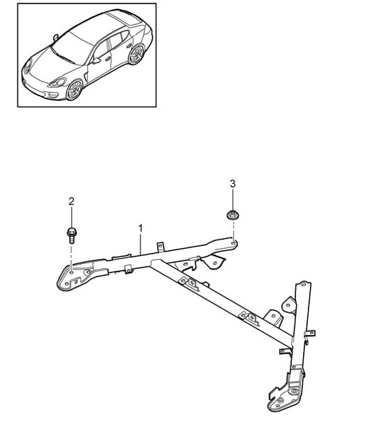Diagram 801-015 Porsche Macan (95B) MK1 (2014-2018) Body