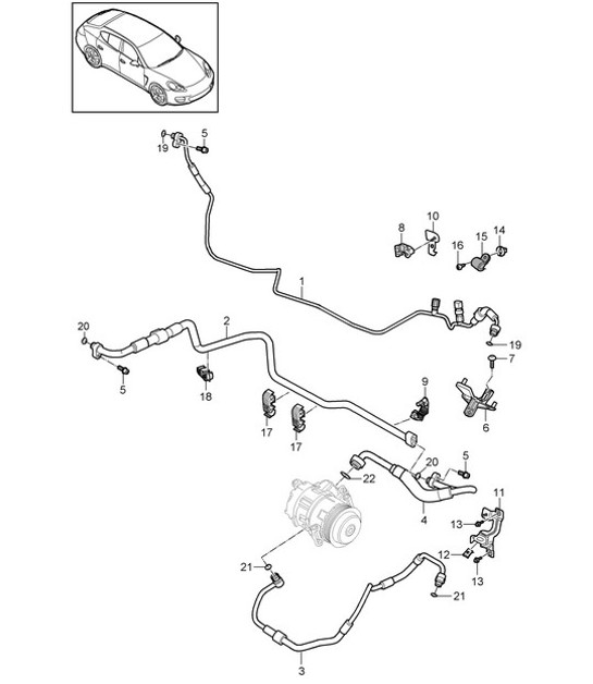 Diagram 813-027 Porsche 944 (1982-1991) 
