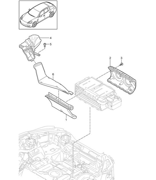 Diagram 813-065 Porsche Macan (95B) MK1 (2014-2018) Body