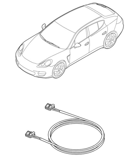 Diagram 902-050 Porsche 997 (911) MK2 2009-2012 Elektrische apparatuur