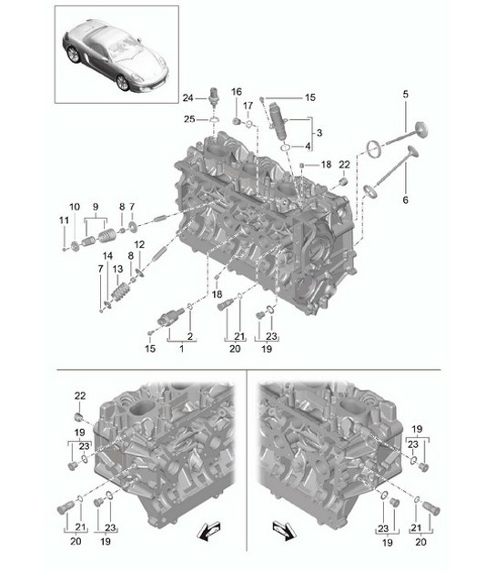Diagram 103-005 Porsche 928 (1978-1995) 
