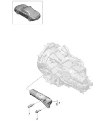 Clutch release / Clutch slave cylinder (Model: G8100,G8120) 981 Boxster / Boxster S 2012-16