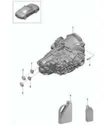 - PDK - Getriebe / Ersatzgetriebe (Modell: CG205,CG225) 981 Boxster / Boxster S 2012-16