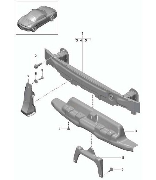 Diagram 802-030 Porsche 992.2 GT3 2025>> 