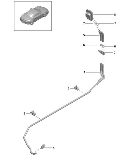 Diagram 813-000 Porsche Boxster 718 (982) 2017>> Body