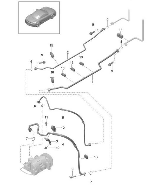 Diagram 813-025 Porsche 992.2 GT3 2025>> 