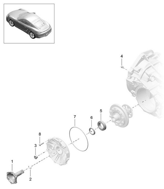 Diagram 302-005 Porsche 95C Macan-e Electric (265 kW / 360 PS) 2024>> 