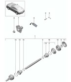 Rear Axle Cayman 987C / 981C (2005-2016)