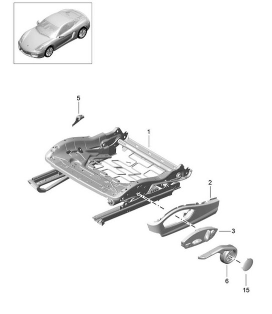 Diagram 817-008 Porsche 9J1.1 Taycan 2020-24 