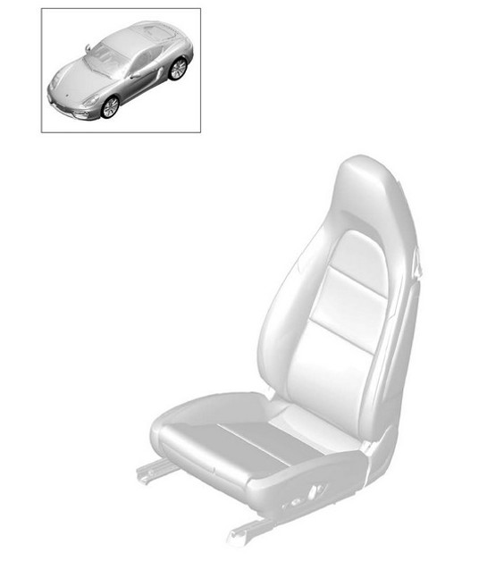 Diagram 817-012 Porsche Macan (95B) MK1 (2014-2018) Body