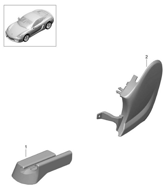 Diagram 817-015 Porsche Boxster 718 (982) 2017>> Body