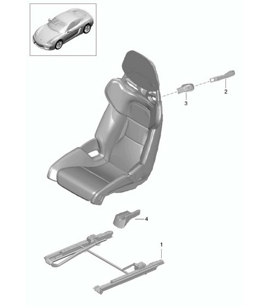 Diagram 817-060 Porsche 924 Carrera GTS 2.0L 1982  车身