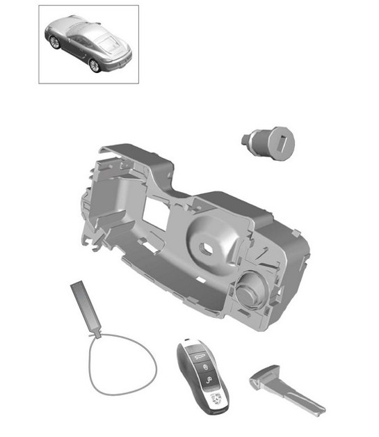 Diagram 898-000 Porsche 964 (911) C2 1989-93 Body