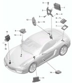 Electrical equipment Cayman 987C / 981C (2005-2016)