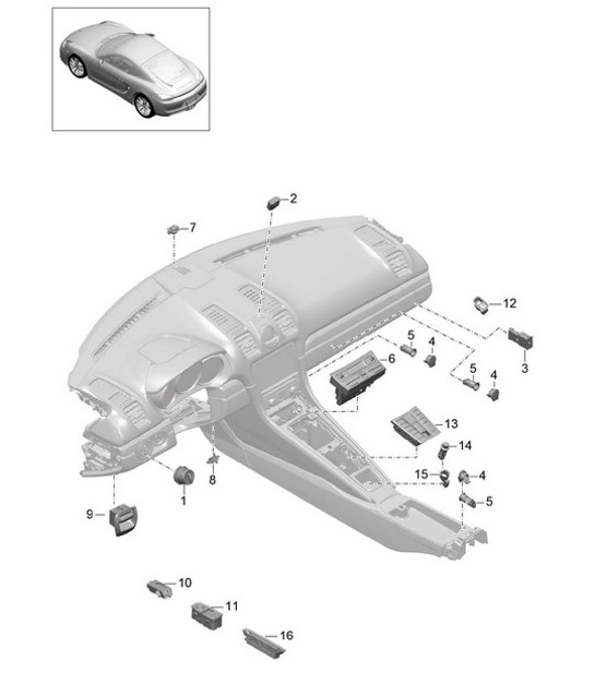 Diagram 903-005 Porsche 992.2 GT3 2025>> 