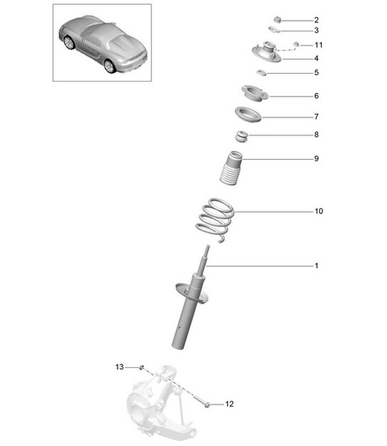 Diagram 502-000 Porsche 95B.3 Macan Petrol 2.0L (265Bhp) 2022>> 