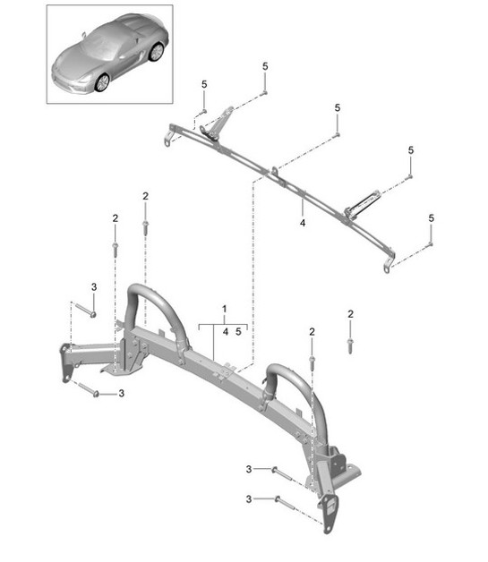 Diagram 812-005 Porsche Boxster 718 (982) 2017>> Body