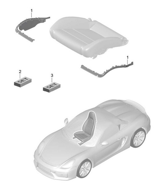 Diagram 817-024 Porsche Cayman 718C (982C) 2017>> Body