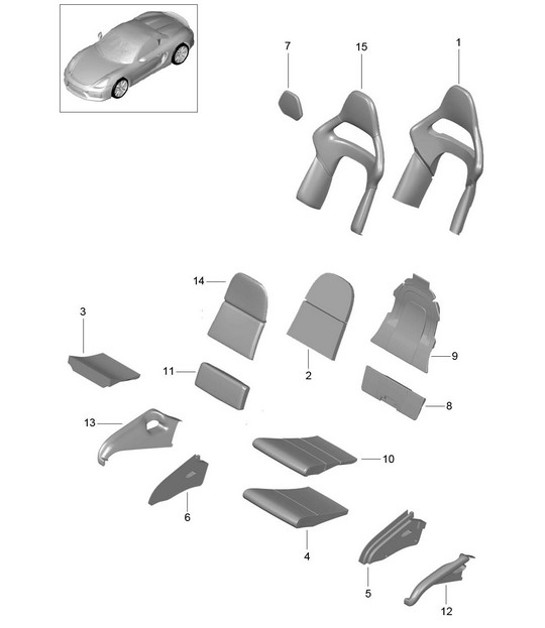 Diagram 817-062 Porsche 9J1.1 Taycan 2020-24 