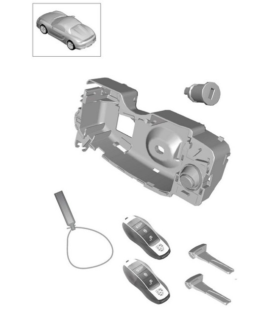 Diagram 898-000 Porsche Boxster 718 (982) 2017>> Body