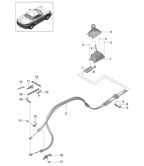 Hand Lever System, Pedal Cluster  Boxster 718 (982) 2017>>