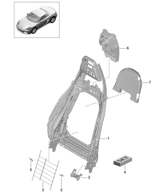 Diagram 817-006 Porsche 9J1.1 Taycan 2020-24 
