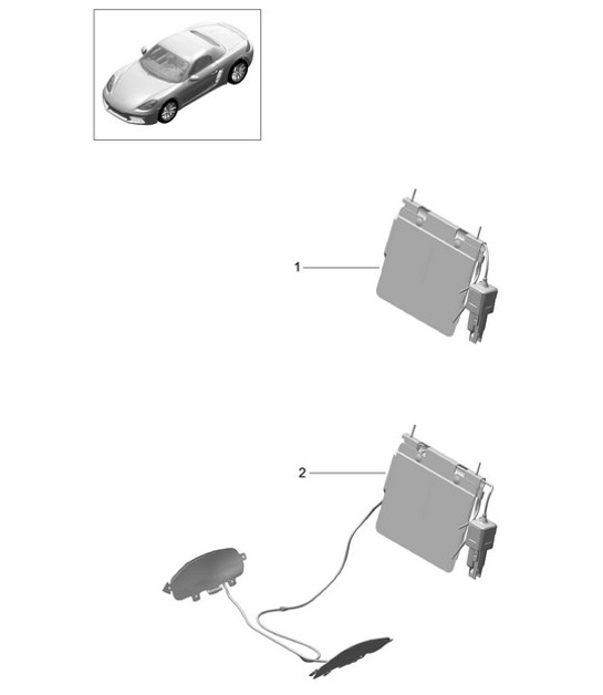 Diagram 817-022 Porsche Boxster 718 (982) 2017>> Body