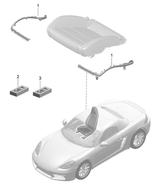 Diagram 817-024 Porsche Panamera 970 MK1 (2009-2013) Body