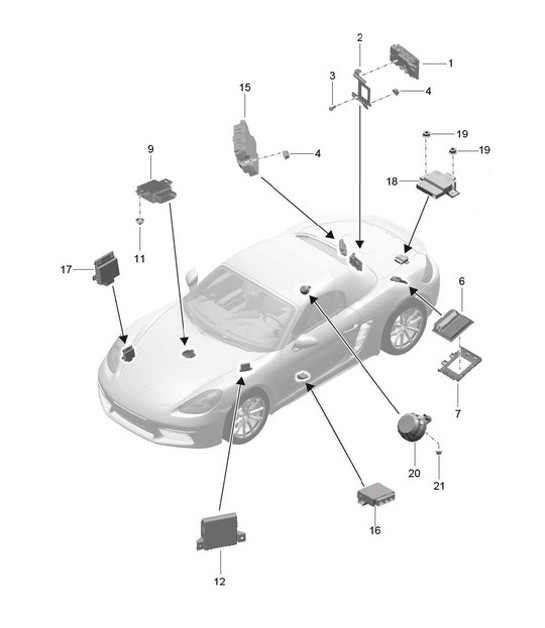 Diagram 901-003 Porsche Macan (95B) MK3 2022>> 