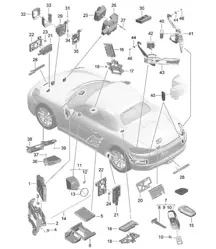 Regeleenheden / Elektronica 718 (982) Boxster 2017>>