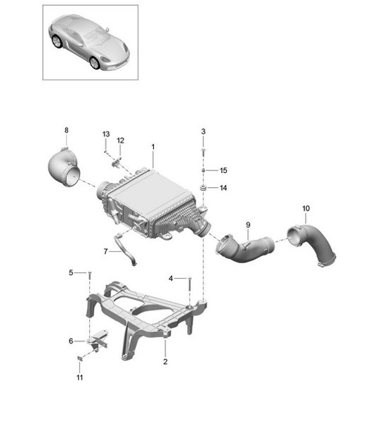Diagram 107-020 Porsche 9J1.1 Taycan GTS 2020-24 
