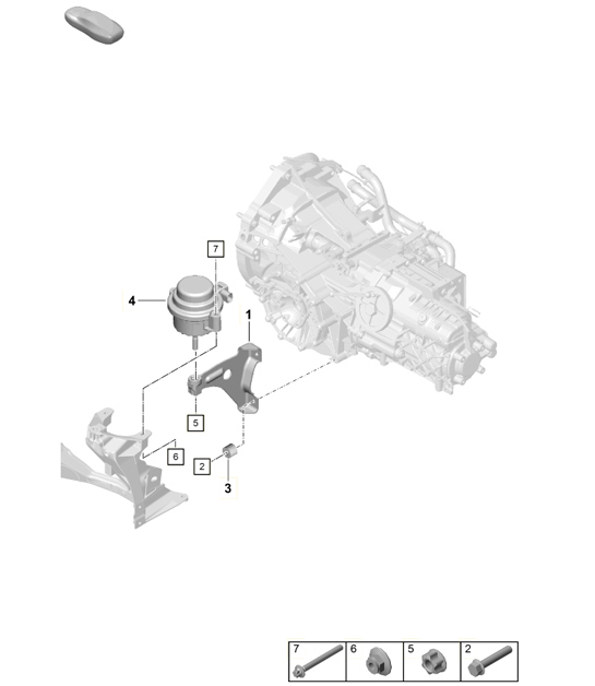 Diagram 306-050 Porsche 944 (1982-1991) 