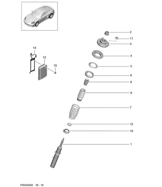 Diagram 402-000 Porsche Macan (95B) MK3 2022>> 